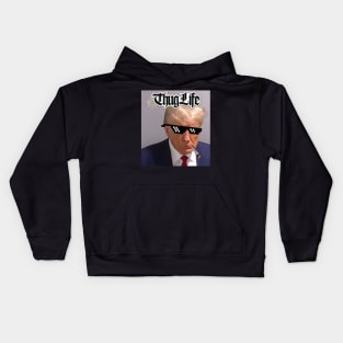 Trump Mugshot Kids Hoodie